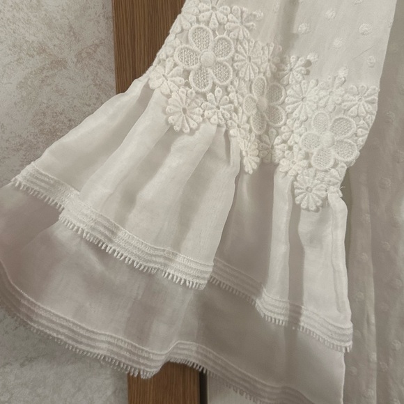 Andrew GN French Designer Swiss Dot Zip Front French Size 38 - Picture 6 of 10